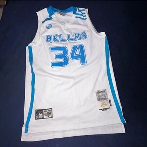 Giannis Antetokounmpo Jersey Size M 34 Hellas Team Greece Headgear Classics